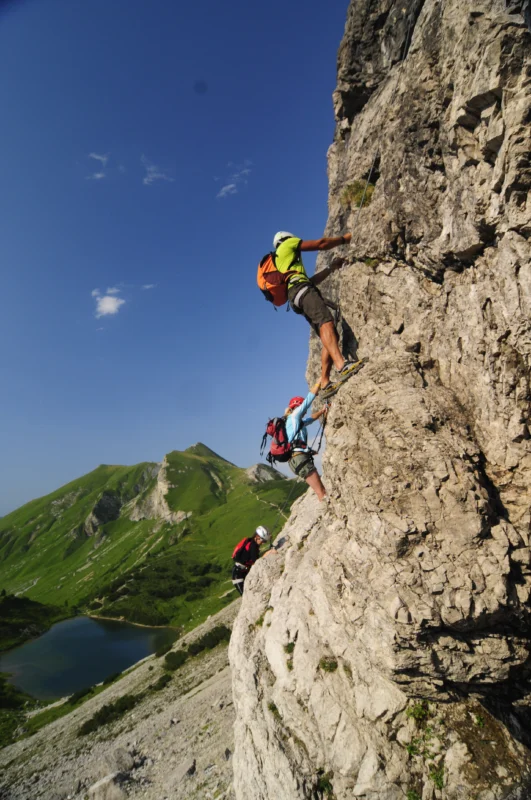 Alpinklettern, Hochtouren, Klettersteige – Tannheimer Tal