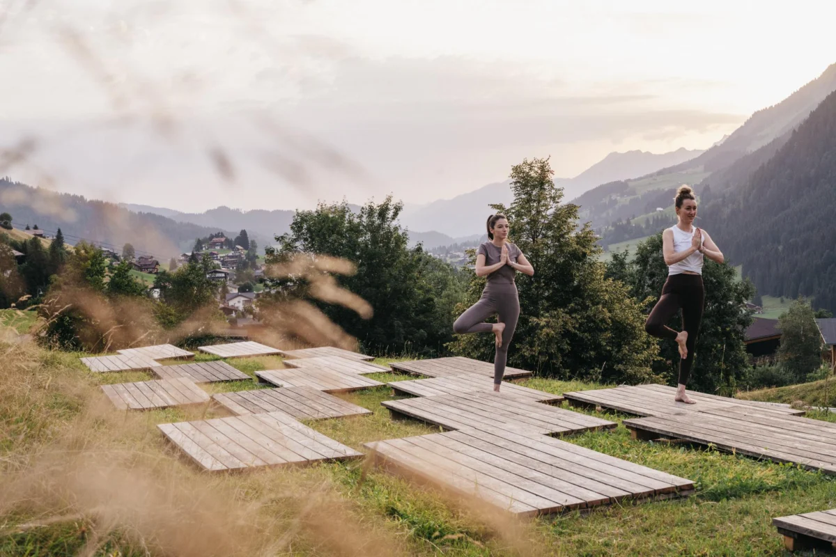 Yoga im Naturhotel Chesa Valisa – Kleinwalsertal