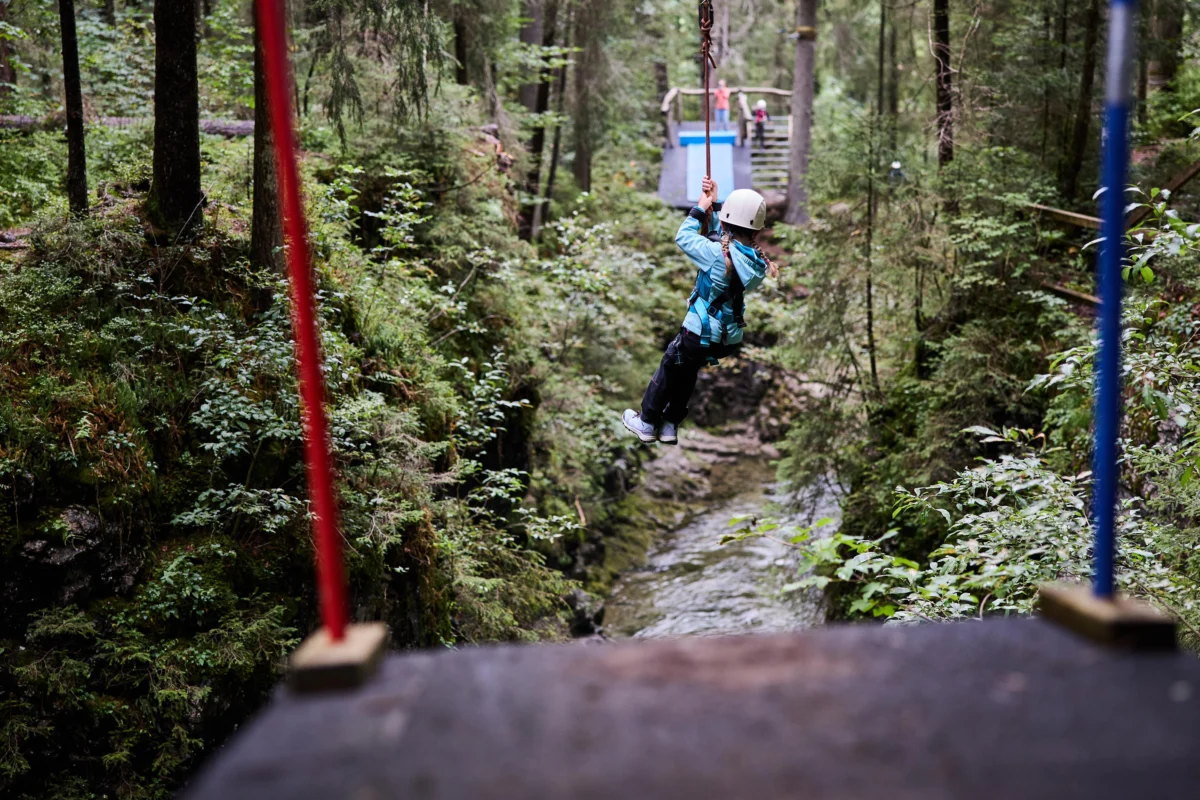 Flying Fox Abenteuer für Kinder – Kleinwalsertal